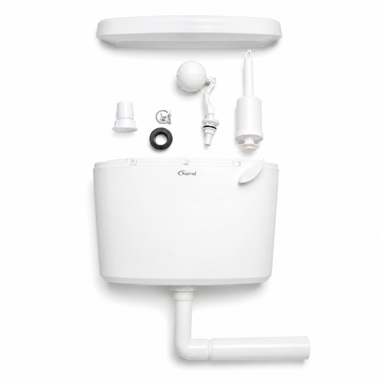 Kaival Plastic Dolfin Side Handle with Complete Fittings - Image 2