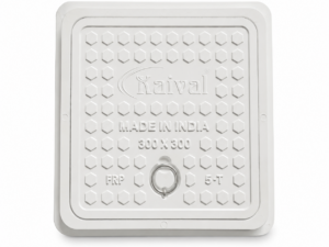Kaival FRP Manhole Cover | 5-T Heavy Duty FRP Inspection Cover