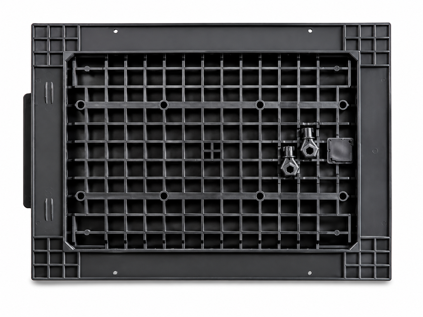 Kaival Gold Plastic Manhole Cover 24 x 18 Inch | Heavy Duty Inspection Cover - Image 2